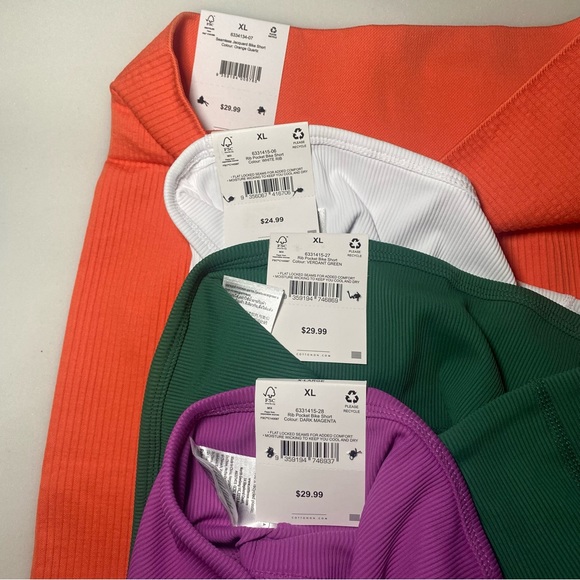 Bundle of 4 bike shorts 3 Rib Pocket & 1 Seamless - Picture 5 of 14